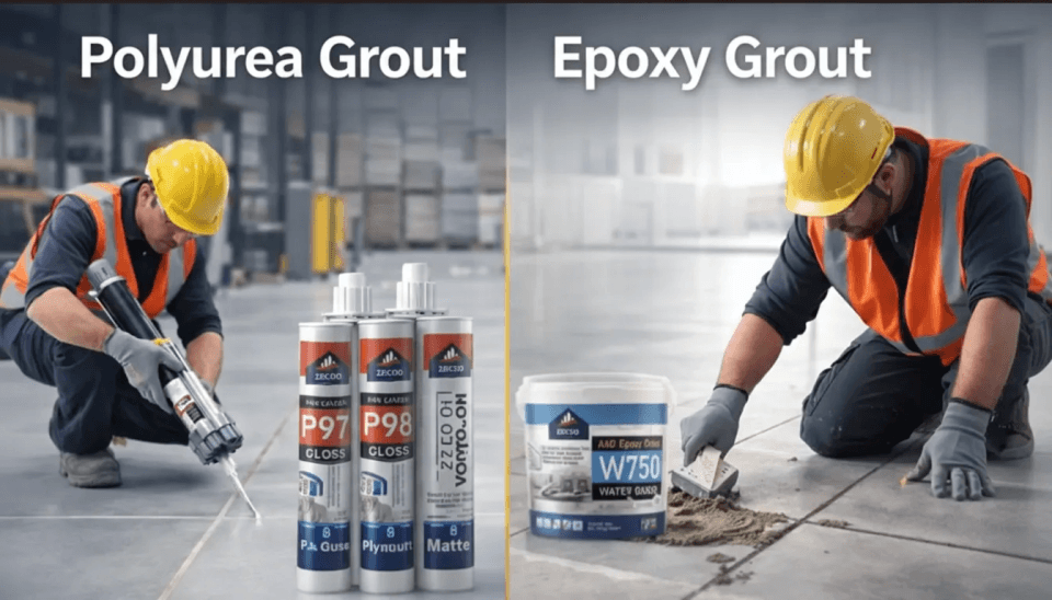 Polyurea Grout vs
