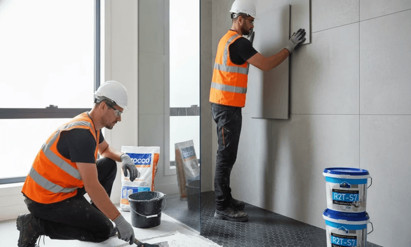 Tile Adhesive Showers