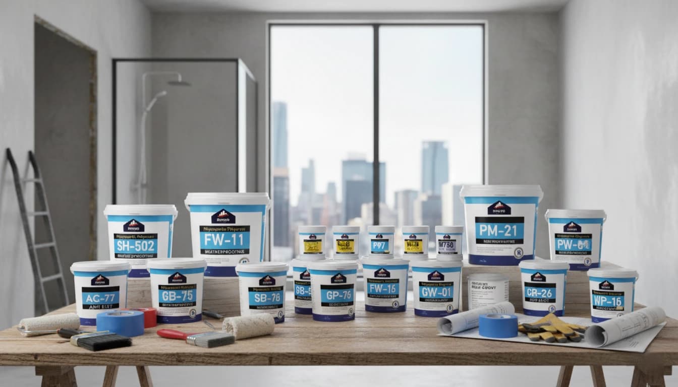 Top Waterproofing Materials