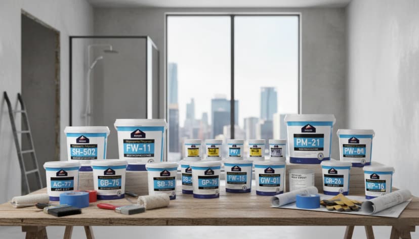 Top Waterproofing Materials